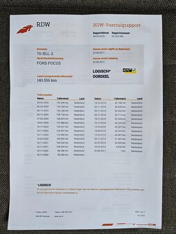 FORD FOCUS 1.6i 92KW KOMBI 2011 141TKM TITANIUM - 20