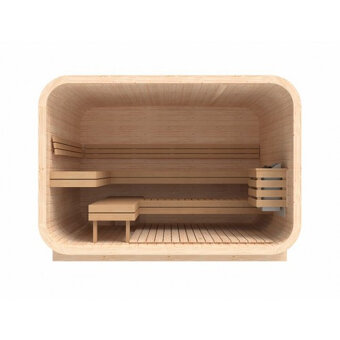 Sauna Marivox, venkovní finská sauna, zahradní sauna - 20