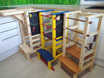Dĕtská učící věž montessori - 20