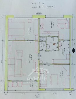 Prodej bytu v OV, 3+1, 70 m2 - Jablonec nad Nisou - Mšeno na - 20