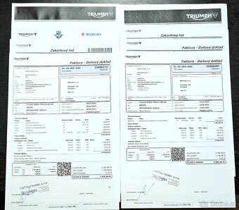 Triumph Speed Triple 1200 RR, záruka do 3/2026, DPH - 20