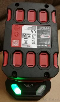 PARKSIDE aku rázový utahovák 1/2" 400Nm 20V - 20