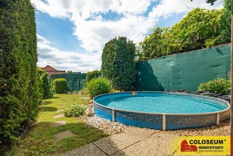 Moravany, byt 3+kk OV 115,7 m2, zahrada, pergola, garáž, baz - 20