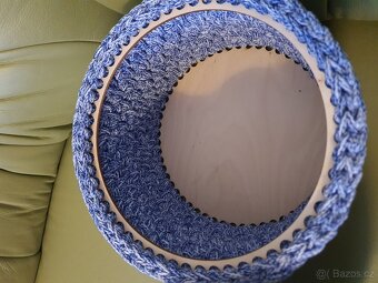 sbírka - sada háčkovaných úložných košů - 20