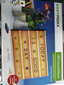 EASYmaxx LED světelný box písmena světelný box - 2