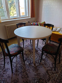 Jídelní stůl 4 židle+ koberec - 2