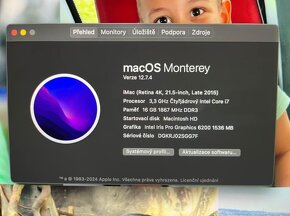 Apple iMac 21.5” 2015 | 16GB RAM | 500GB SSD | intel i7 | - 2