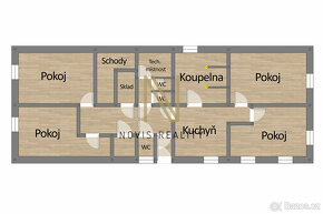 Pronájem, pokojů v ubytovacím zařízení, 280 m², Úherce - 2