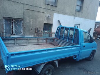 Půjčovna K zapůjčení valník do 3,5 t Hyundai H1 - pronáje. - 2