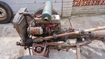 Ram s motorem i převodovkou Octavia, Spartak - 2