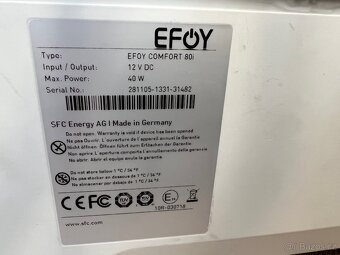 EFOY Comfort 80 – palivový článek z karavanu, TOP stav - 2