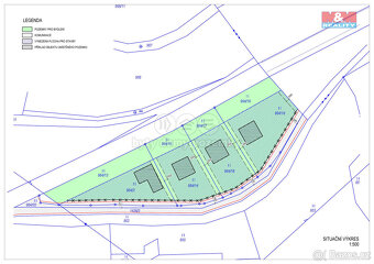 Prodej čtyř pozemků k bydlení, 4908 m², Milešov - 2