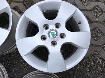 ALU disky originál Škoda 5x112 R15 - 2