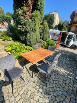Jídelní stůl masiv (akácie) - 2