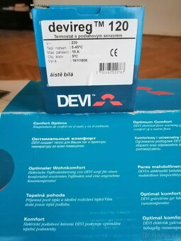 Rohož vytápěcí 8m2 a podlahový termostat - 2