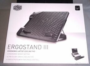 Chladící podložka pod notebook Cooler Master, nová - 2