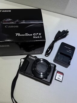 Canon PowerShot G7 X Mark II – skvělý stav - 2
