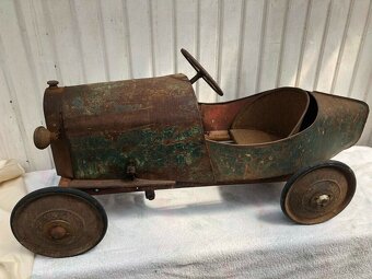 Originální šlapací autíčko Eureka Bugatti 30 let vzpomínka n - 2