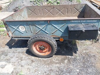 Vlek za malotraktor sklapeci - 2
