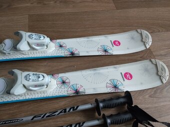 Dívčí dětské lyže Rossignol 110 cm+hole - 2