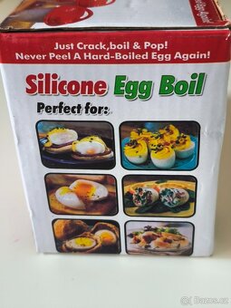 Silikonové formičky na vejce – Silicone Egg Boil (6 ks) - 2