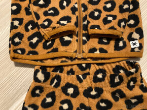 Lindex fleesová souprava + čepice NOVÁ, v. 74 - 2