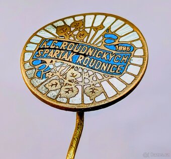 ODZNAK K.C. ROUDNICKÝCH 1885 SPARTAK ROUDNICE - 2