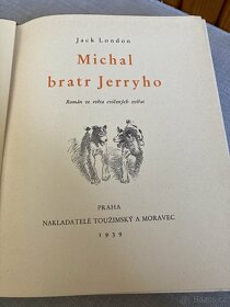 kniha Jack London, Michal bratr Jerryho - 2