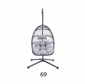 Prodáme Závěsné křeslo 69 (houpačka) šedá barva - 2