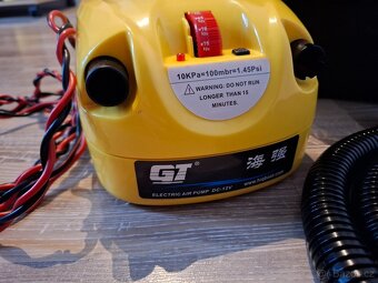 Raptor vzduchový kompresor pro nafukovací čluny - 2