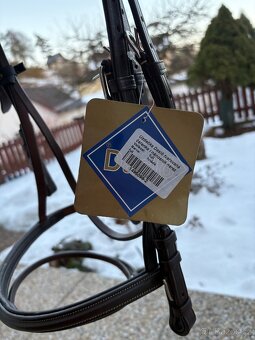 Kožená Uzdečka Daslö, hnědá, full - 2