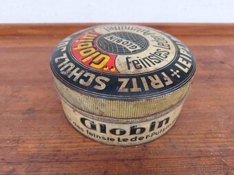 Starožitná plechová krabice - 2