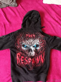 Dětská rocková mikina vel S - 2