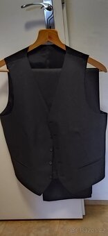 Pánský oblek tmavě šedý OP Prostějov - 2