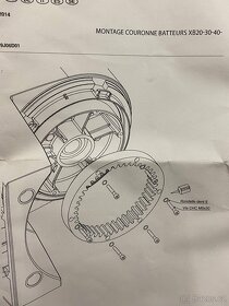 Planetové kolo k robotu Electrolux - 2
