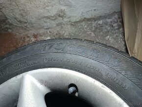 175/65 R13 letní pneu s alu disky - 2