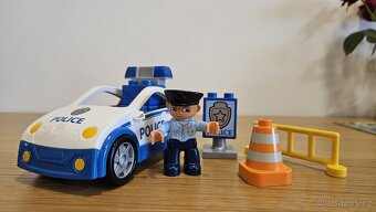 Lego Duplo Policie + Hasic+ Motorka+ Pes - 2