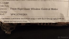 Mercedes 130822272/A2518200042 přední pravý motor na okno - 2