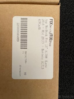 Baterie macbook 2016 / 2017/ A1708 A1713 nova - 2