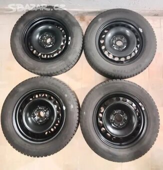Zimní pneu 215/60/R16 - 5x112 ET41 6,5Jx16 - 2