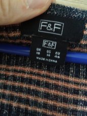 Levné. Dámské lehké letní šaty F@F, ve: 46. PC: 899 Kč - 2