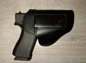 Nové kožené vnitřní IWB pouzdro na zbraň_GLOCK, CZ - 2