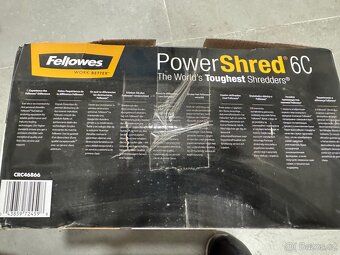 Fellowes Powershred 6C Skartovačka dokumentů - 2