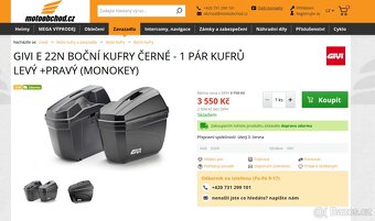 Boční kufry pro Honda CBF 500 / 600 / 1000 - 2
