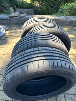 4ks Letní PNEU NOKIAN R17 205/50, používané 2 měsíce - 2
