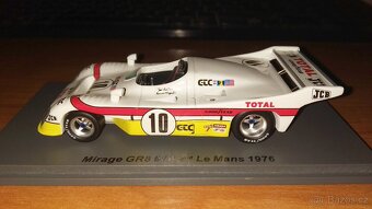 Mirage GR8 10 J.-L.Lafosse/F.Migault 1976 Le Mans Spark 1:43 - 2
