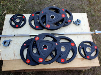 BENCH činka 120kg olympijská, nová - 2