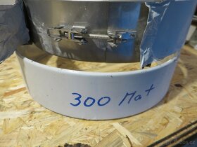 Nerezový komín komínová spona spony nerez - více kusů levně - 2