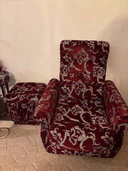 Sedací souprava(křesla, taburety) - 2