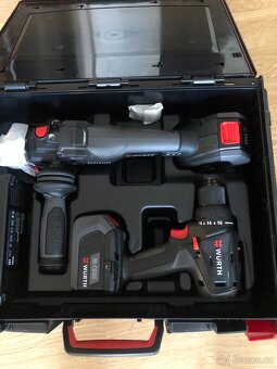 Wurth aku set nářadí 2 x bat.nabíječka,kufr - 2